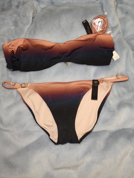 Victoria's Secret Other - Victoria's Secret Blush to Navy Ombre Bandeau Bikini